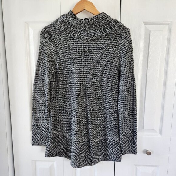 Eight Eight Eight Cowl Neck Long Sleeve Pullover Sweater - Picture 2 of 8